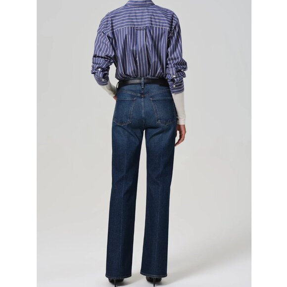 Citizens of Humanity Vidia Mid Rise Boot Jeans 32" / Size 25 / Sutherland Blue - Picture 3 of 11